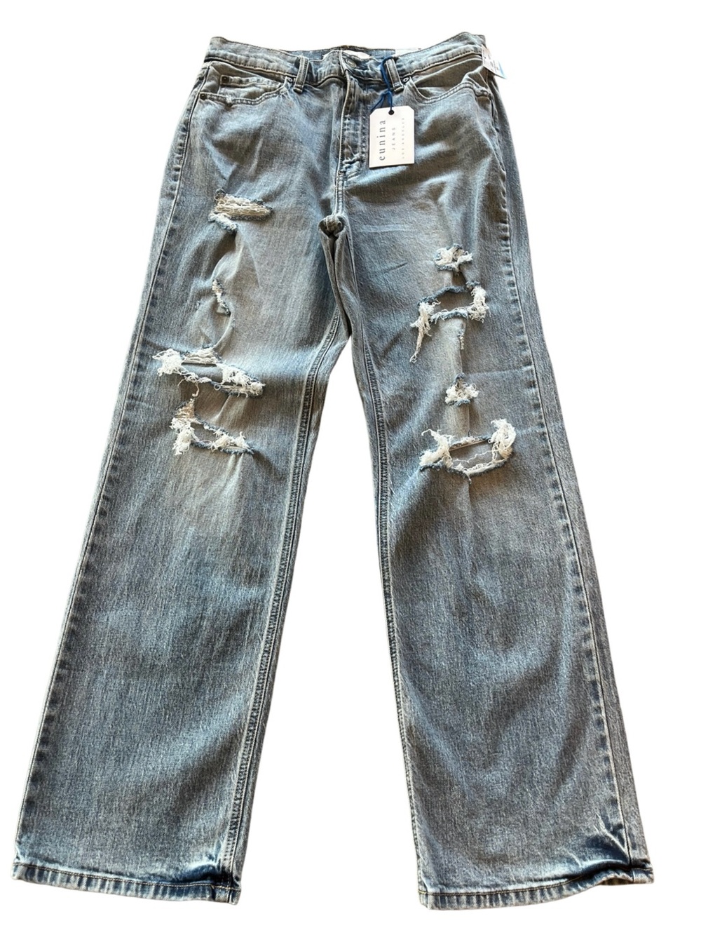 Eunina Super High Rise Dad Jeans NWT Size 13